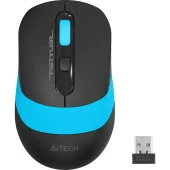 A4 Tech Mavi Nano Kablosuz Optik 2000 Dpi Mouse Mavi - Siyah thumbnail 1