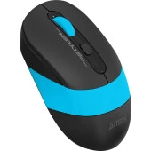 A4 Tech Mavi Nano Kablosuz Optik 2000 Dpi Mouse Mavi - Siyah thumbnail 2