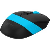 A4 Tech Mavi Nano Kablosuz Optik 2000 Dpi Mouse Mavi - Siyah thumbnail 4