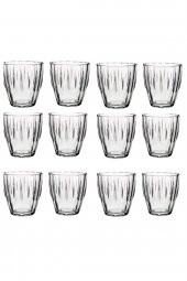 Paşabahçe diamond su bardak 12 li viski meşrubat bardağı 275cc thumbnail 1
