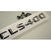 Benz CLS 400 Bagaj Krom Metal 3M 3D Yazı Logo thumbnail 1