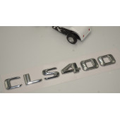 Benz CLS 400 Bagaj Krom Metal 3M 3D Yazı Logo thumbnail 3