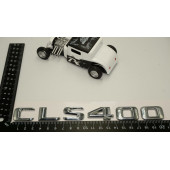 Benz CLS 400 Bagaj Krom Metal 3M 3D Yazı Logo thumbnail 5