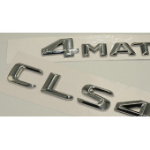 Benz CLS 400 4Matic Bagaj Krom Metal 3M 3D Yazı Logo thumbnail 3