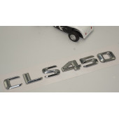 Benz CLS 450 Bagaj Krom Metal 3M 3D Yazı Logo - 3