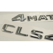 Benz CLS 450 4Matic Bagaj Krom Metal 3M 3D Yazı Logo thumbnail 3