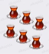 Paşabahçe çay seti - çay bardağı takımı 12 prç. papatya - 3