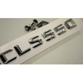 Benz CLS 550 Bagaj Krom Metal 3M 3D Yazı Logo - 1