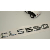 Benz CLS 550 Bagaj Krom Metal 3M 3D Yazı Logo - 3