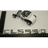 Benz CLS 550 Bagaj Krom Metal 3M 3D Yazı Logo - 5