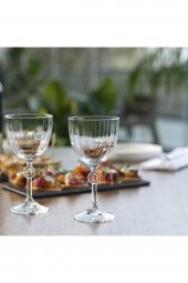 Paşabahçe 440303 ayaklı kadeh - şarap kadehi 6 lı çok amaçlı sunum kadehi - 2