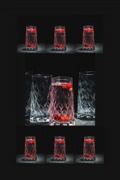 Paşabahçe leafy su bardak - su meşrubat bardağı 8 li 420855 thumbnail 1