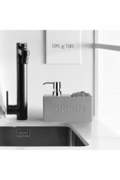 Perotti kitchen sıvı sabunluk 13198 gri - 1