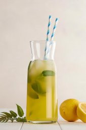 Lav fonte sunum sürahisi karaf su - süt şişesi 700cc 2 li pem. - 3