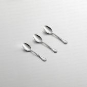 Nehir monaco paslanmaz çelik çay kaşık - 12 li çay kaşığı 18/10 - 1