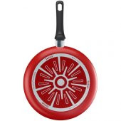Emr tefal cook right 20 cm kırmızı teflon tava - 3
