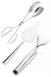 Nehir servis maşası - makas maşa - spatula seti 3 parça - 1