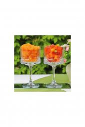 Paşabahçe elysia ayaklı martini kadeh - 4 lü çok amaçlı sunum bardağı - 3