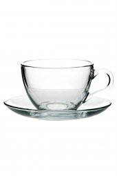 Paşabahçe 97948 basic cam çay fincanı - çay fincanı seti 12 parça - 2