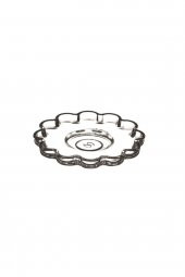 Paşabahçe çay tabak bardak altı papatya çay tabağı 6 parça - 1