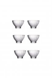 Paşabahçe bouquet çok amaçlı cam kase - 6 lı kahvaltılık çerezlik 195 cc 530216 thumbnail 1