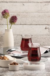 Paşabahçe linka çay bardağı takımı - 12 parça çay seti 96572 - 1