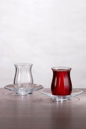 Paşabahçe linka çay bardağı takımı - 12 parça çay seti 96572 - 2