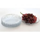Paşabahçe aurora pasta tabak - 6 lı pasta sunum tabağı 10512 - 3