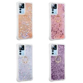 Xiaomi Mi 12T Pro Kılıf Zore Milce Simli Pullu Yüzüklü Kılıf thumbnail 6