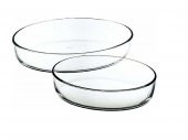 Paşabahçe 159033 2 li oval borcam seti - borcam fırın tepsisi - 1