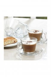 Paşabahçe vela cam çay fincanı takımı - çay fincanı seti 12 parça 97302 - 1