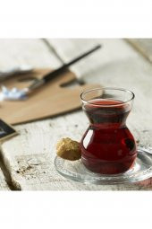 Paşabahçe etnik 12 parça çay seti takımı - çay bardağı takımı seti 96575 - 1