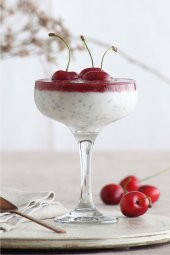 Lav ayaklı kadeh - margarita tatlı servis kadehi 6 lı mis550 - 1