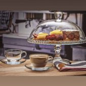 Paşabahçe 95200 ayaklı patısserie - kek kurabiye fanusu thumbnail 1