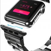 Apple Watch 42mm KRD-04 Metal Kordon - 9