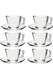 Paşabahçe vela espresso kahve fincanı takımı 12 parça 80 cc. - 4