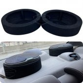 Çift Yönlü 6"x9" Oval & 16 cm Yuvarlak Hoparlör Kasnağı Üniversal Oval Hoparlör Yükseltici Altlık Takoz 2 li Set - 1
