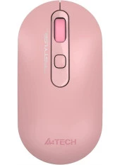 A4 Tech Nano Alıcı Kablosuz Optik 2000 Dpi Enerji Korumalı Kompakt Mouse - Pembe thumbnail 1
