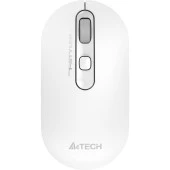 A4 Tech Nano Alıcı Kablosuz Optik 2000 Dpi Enerji Korumalı Kompakt Kablosuz Mouse Beyaz thumbnail 3