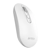 A4 Tech Nano Alıcı Kablosuz Optik 2000 Dpi Enerji Korumalı Kompakt Kablosuz Mouse Beyaz thumbnail 4