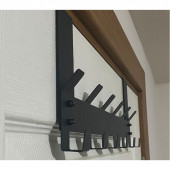 RİSİNGMABER Metal Amerikan Kapı Arkası Vidalı Askılık ve Banyo Kapı Arkası Vidalı Askılık - 4