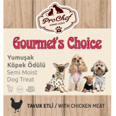 ProChef 200 Gr Tavuk Etli Gourmet's Choice Köpeklerin Eğitimi Için Yarı Yumuşak Köpek Ödül Maması - 4