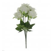 Yapay Gül Demedi 7 Dallı Krem - 1