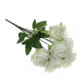 Yapay Gül Demedi 7 Dallı Krem - 2