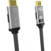 Inca 2.0 1.5 Metre Hdmi To Hdmi Kablo 8K 2.1V 7680 × 4320 8K Görüntü Kablosu thumbnail 4