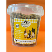 ProChef 3'lü Set 400 Gr Dana Kuzu Tavuk Etli Premium Plus Köpeklerin Eğitimi İçin Yarı Yumuşak Ödül Mama - 4