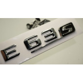 Benz E 63S Bagaj Krom Metal 3M 3D Yazı Logo - 1
