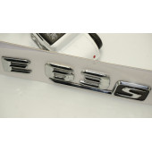 Benz E 63S Bagaj Krom Metal 3M 3D Yazı Logo - 4