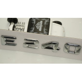 Benz E240 Bagaj Krom Metal 3M 3D Yazı Logo - 4