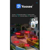 Çift Lens PTZ Wifi güvenlik IP kamera hızlı Dome açık otomatik izleme gece görüşlü - 5